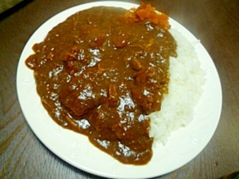 圧力鍋で！たっぷり野菜とスペアリブのりんごカレー